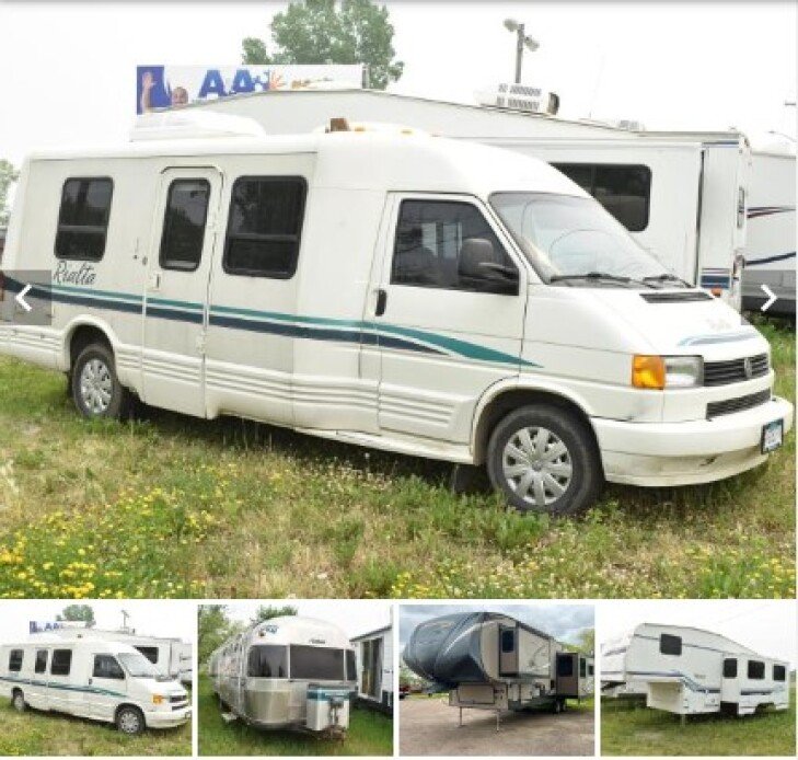 Online RV Auction - Motorhome, 5th Wheels and Travel Trailers