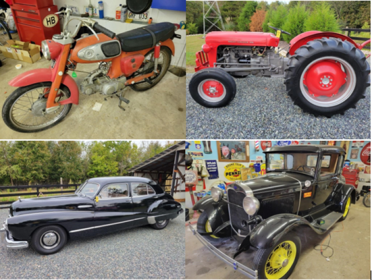 Classic Cars, Motorcycle & Tractor - Online Auction
