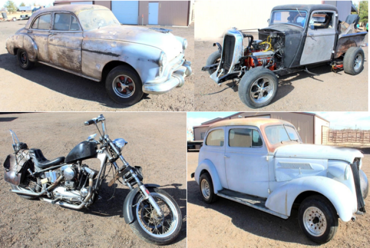 Antique Project Cars & Motorcycle - Online Auction