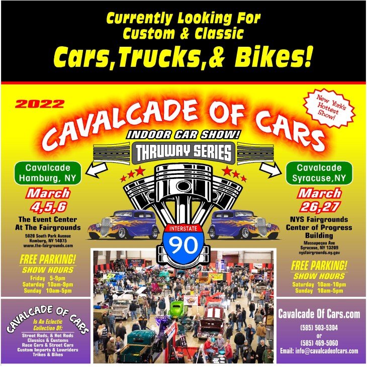 Cavalcade of Cars Show - One Long Winter, Two Great Car Shows