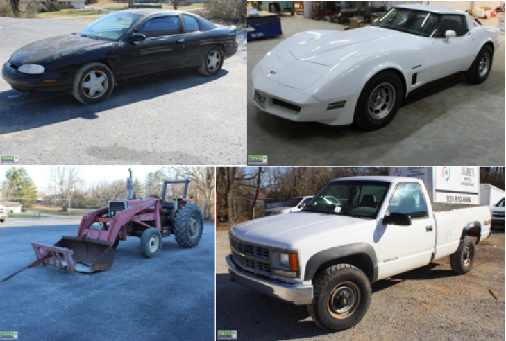 ONLINE ABSOLUTE AUCTION: TRACTORS - VEHICLES - TRAILERS - SHOP EQUIPMENT