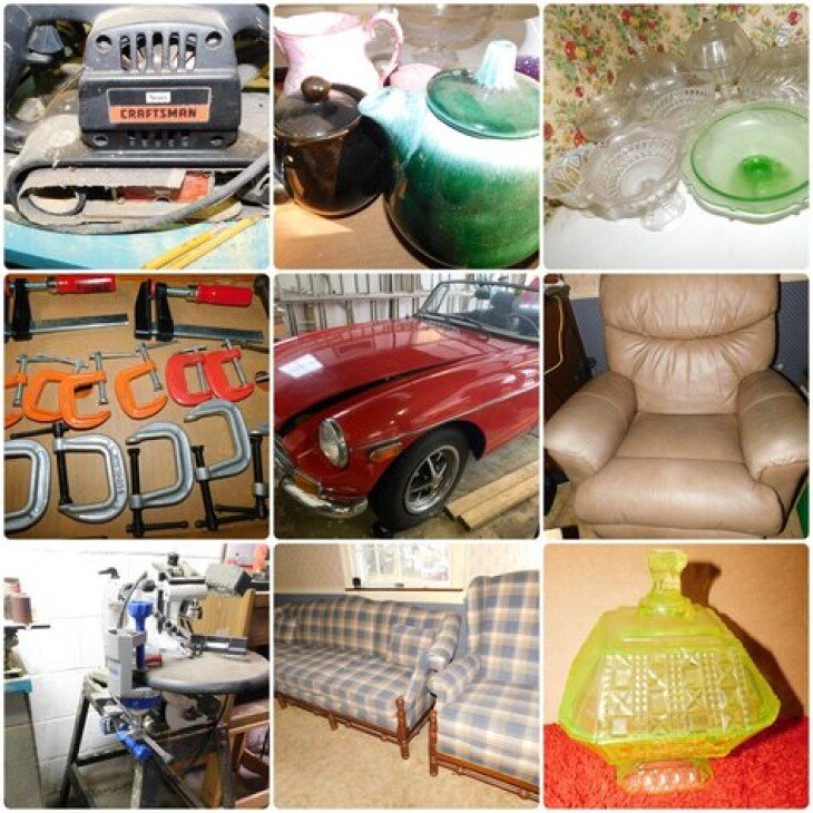 Estate Sale - Featuring 1973 MGB Convertible - Online Only