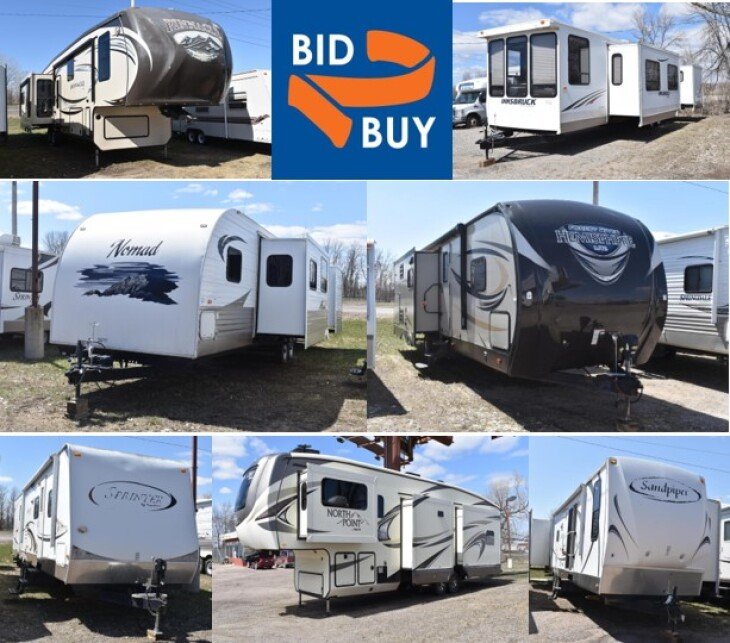 Recreational Vehicle Online Auction - 15+ Travel Trailers & 5th Wheels