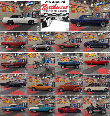 7th Annual Northwest Collector Car Auction - Live & Online Bidding