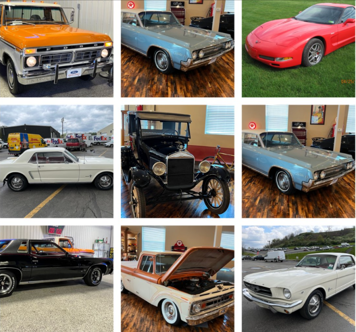 Collector Car Auction! Corvette, Mustang, Model T and More - Online Only