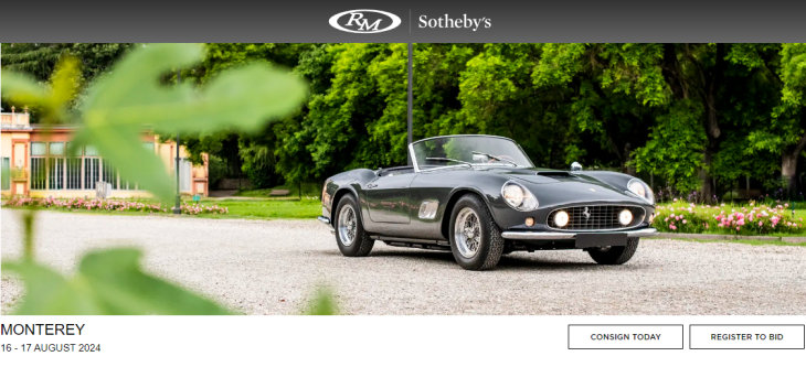 RM Sotheby's - Annual Monterey Classic Car Auction