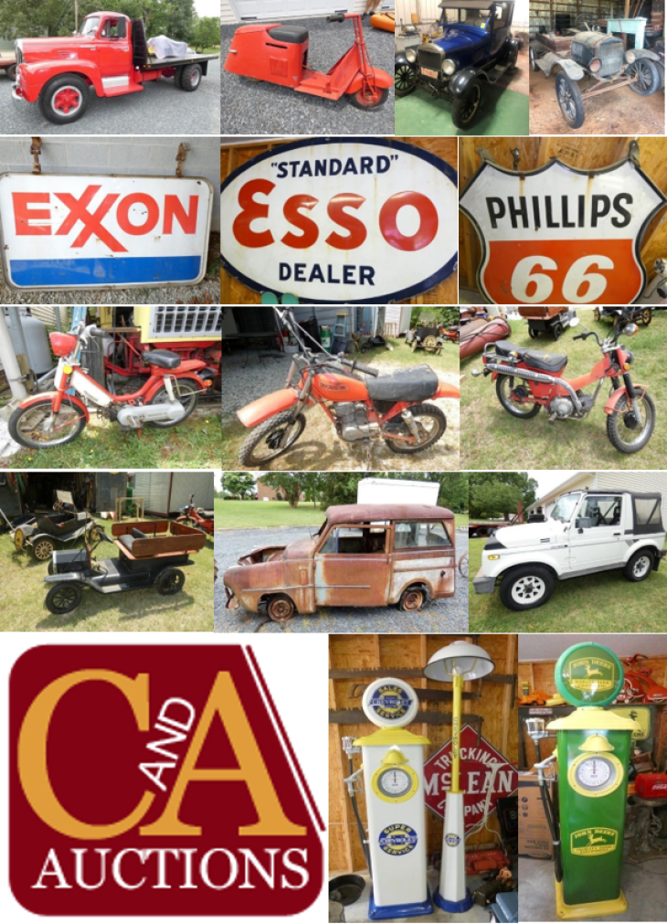 Classic Vehicles, Motorcycles, Automobilia & Petrolinia Auction - Live Onsite Auction
