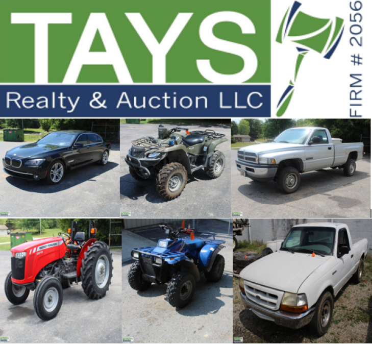 ONLINE ABSOLUTE AUCTION: TRACTORS - VEHICLES - IMPLEMENTS