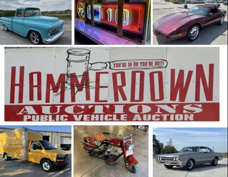 Public Auto Auction - Timed Online Bidding *CLASSIC VEHICLES AND MORE*