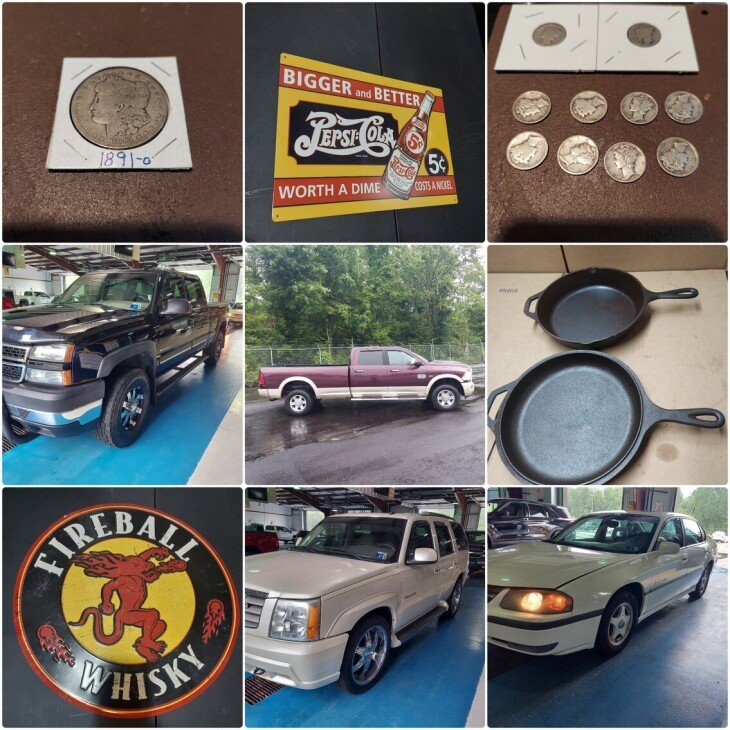 Vehicles, Farm Equipment, Antiques, Cast-Iron, and Tools - Online Only Auction