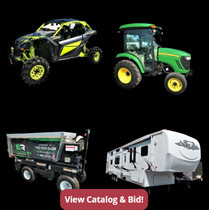 Classic Vehicles, Motorcycles, RV's, Equipment and Tools - Live & Online Auction