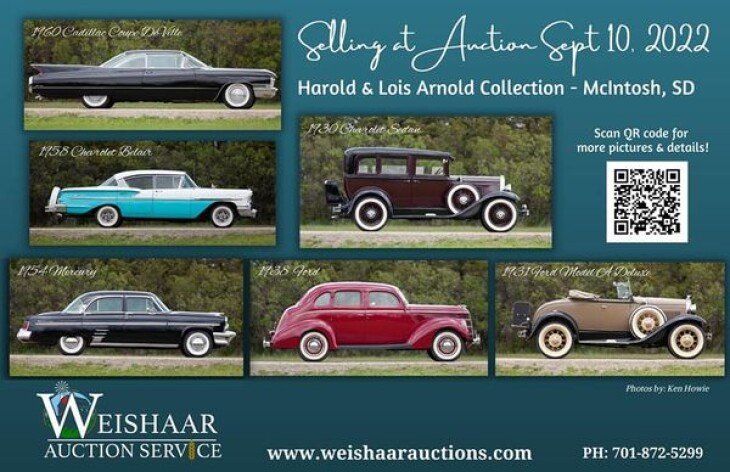 Classic Automobile Collection, Collector Tractors & More - Live & Online Bidding