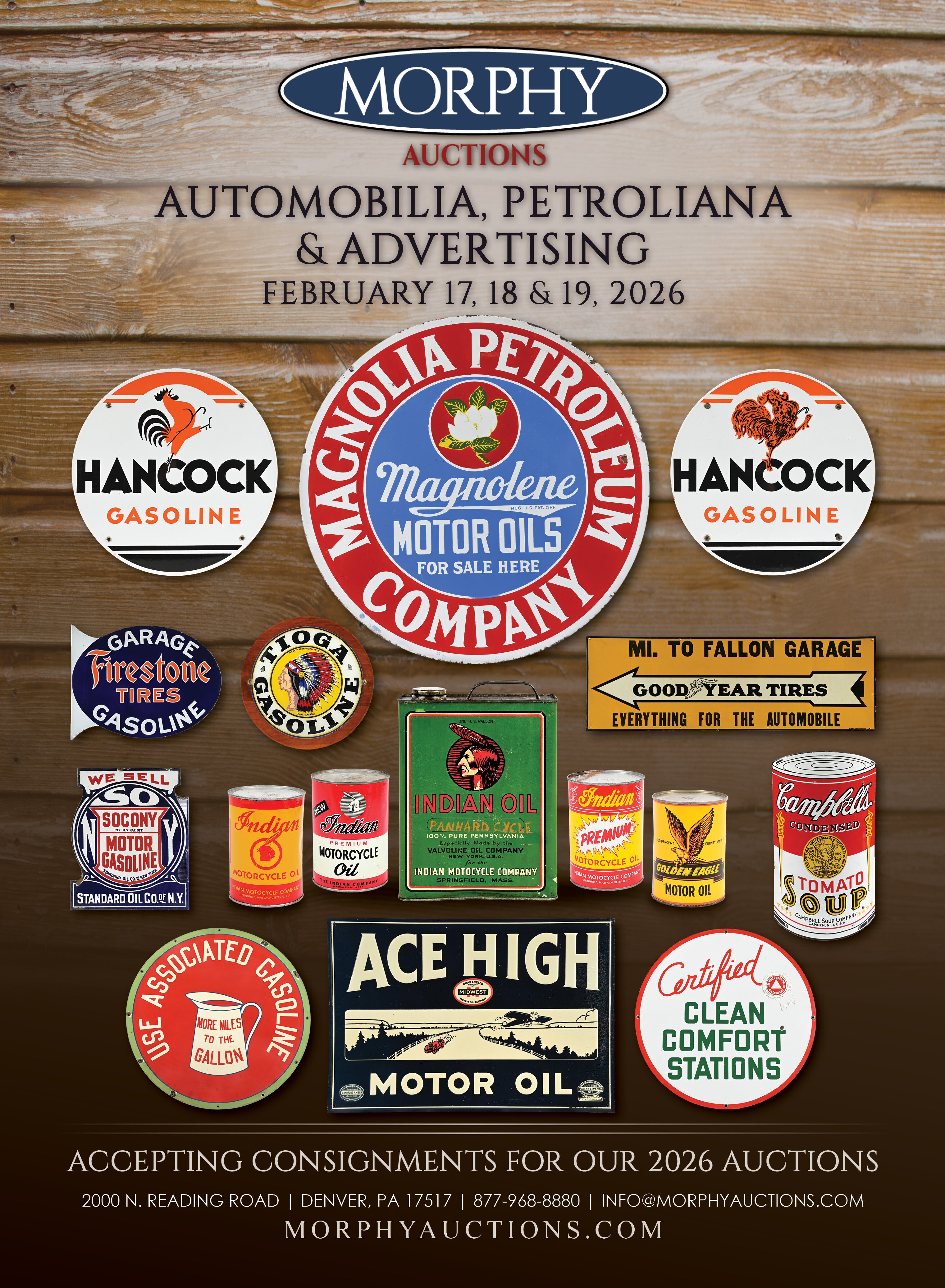 Morphy Automobilia & Petroliana Auction - Live & Online Bidding