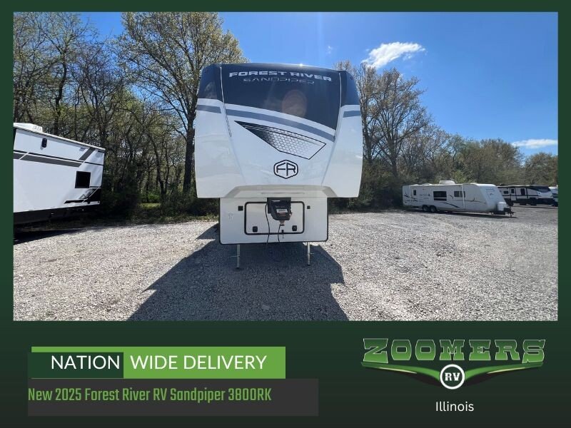 New 2025 Forest River Sandpiper 3800RK