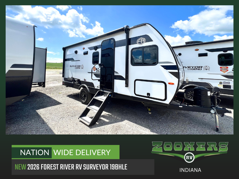 New 2026 Forest River Surveyor 19BHLE
